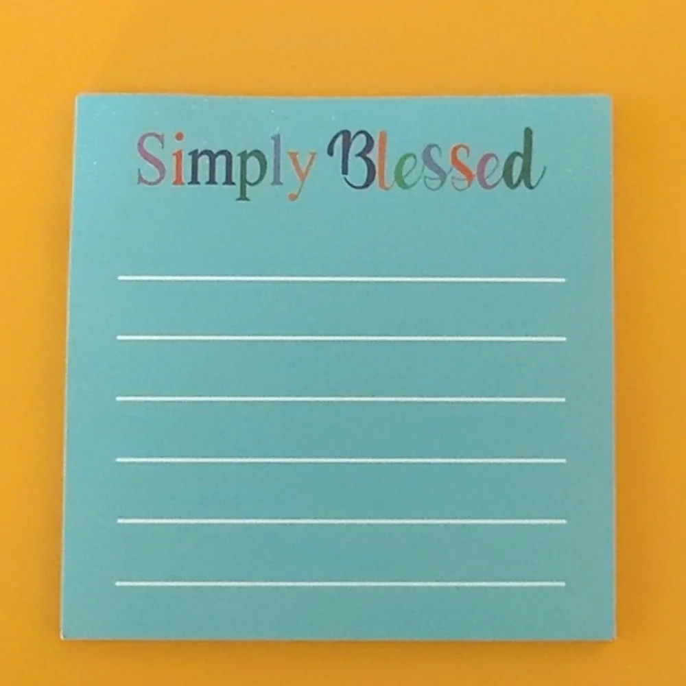 Colorful Inspirational Notepads Set of 6 (302)